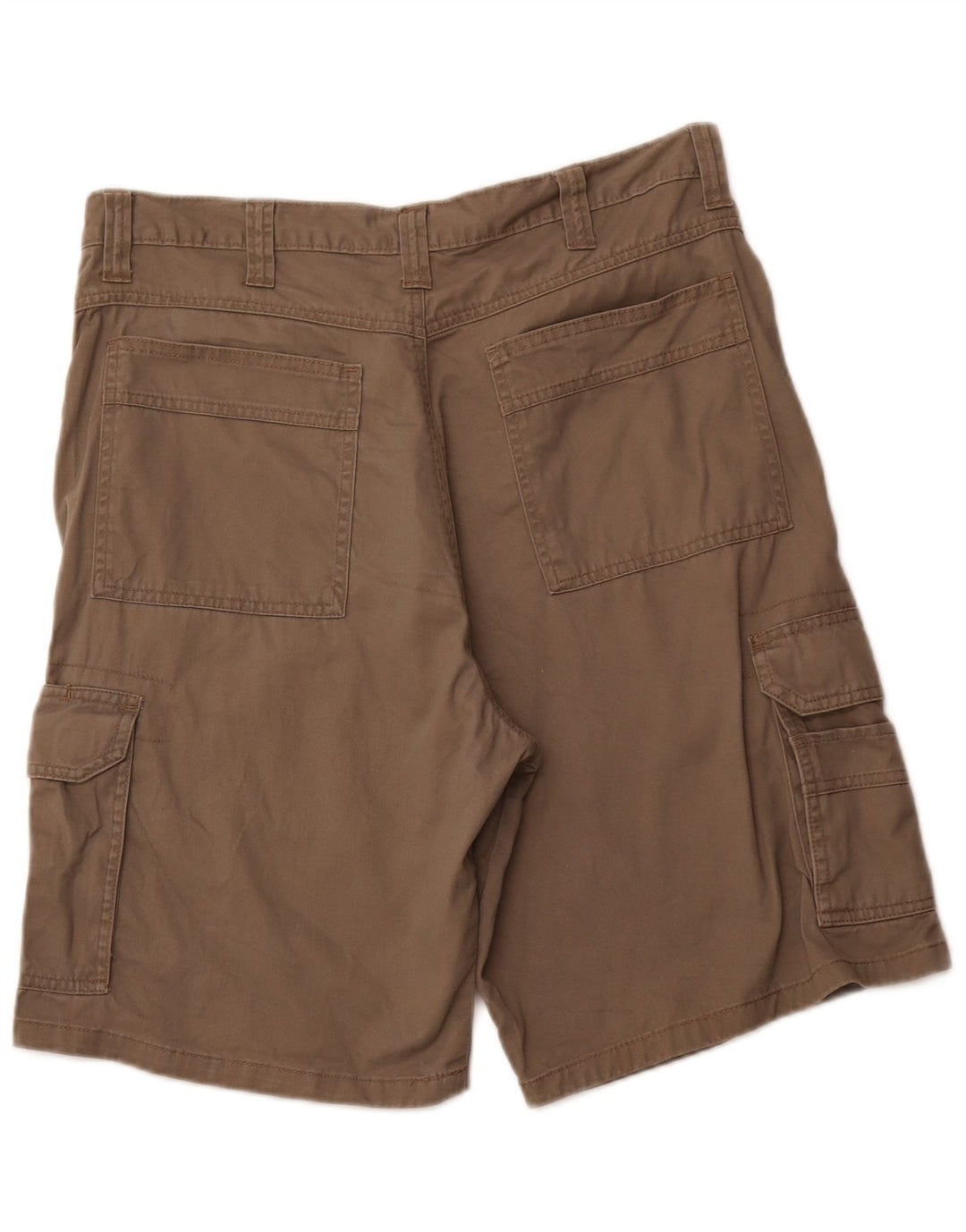 Shorts cargo masculino WRANGLER W34 grande algodão marrom