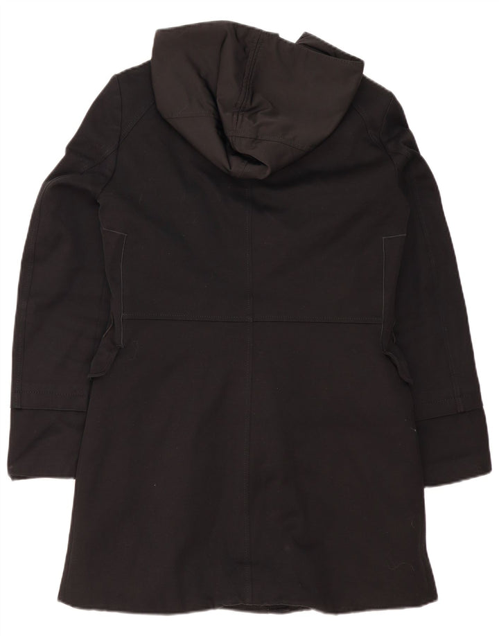 Sobretudo feminino PEUTEREY com capuz IT 42 algodão preto médio