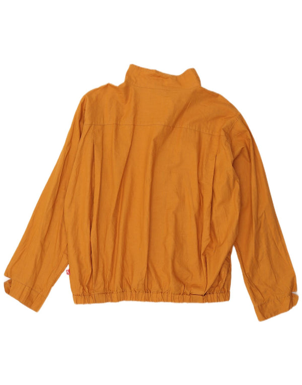Jaqueta bomber masculina vintage UK 42 XL algodão laranja