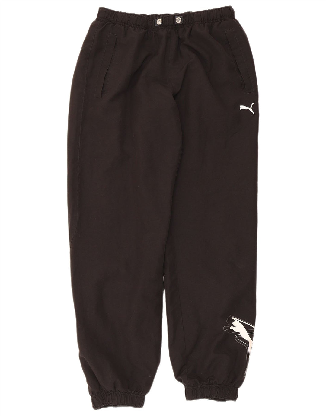 Calça de treino masculina Puma Graphic Joggers médio preto