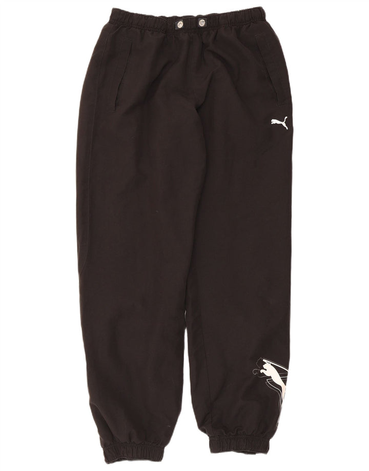 Calça de treino masculina Puma Graphic Joggers médio preto