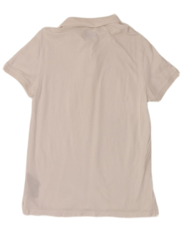 Polo Armani Jeans Meninos 15-16 Anos XL Branco Algodão