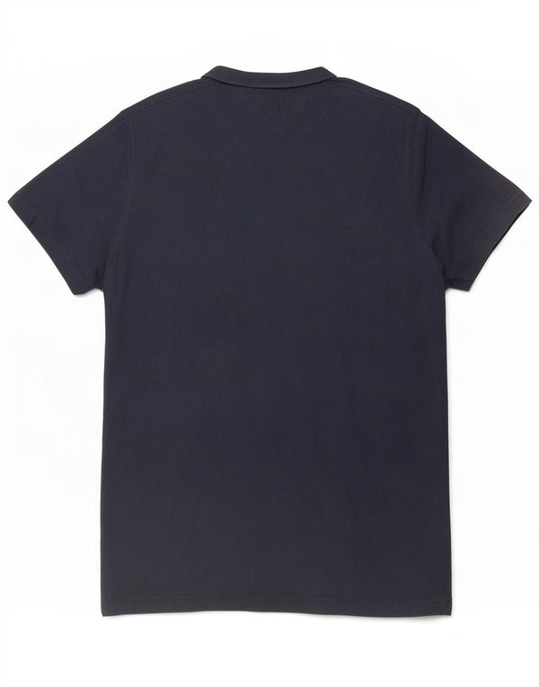Camiseta masculina Tommy Hilfiger grande algodão azul marinho