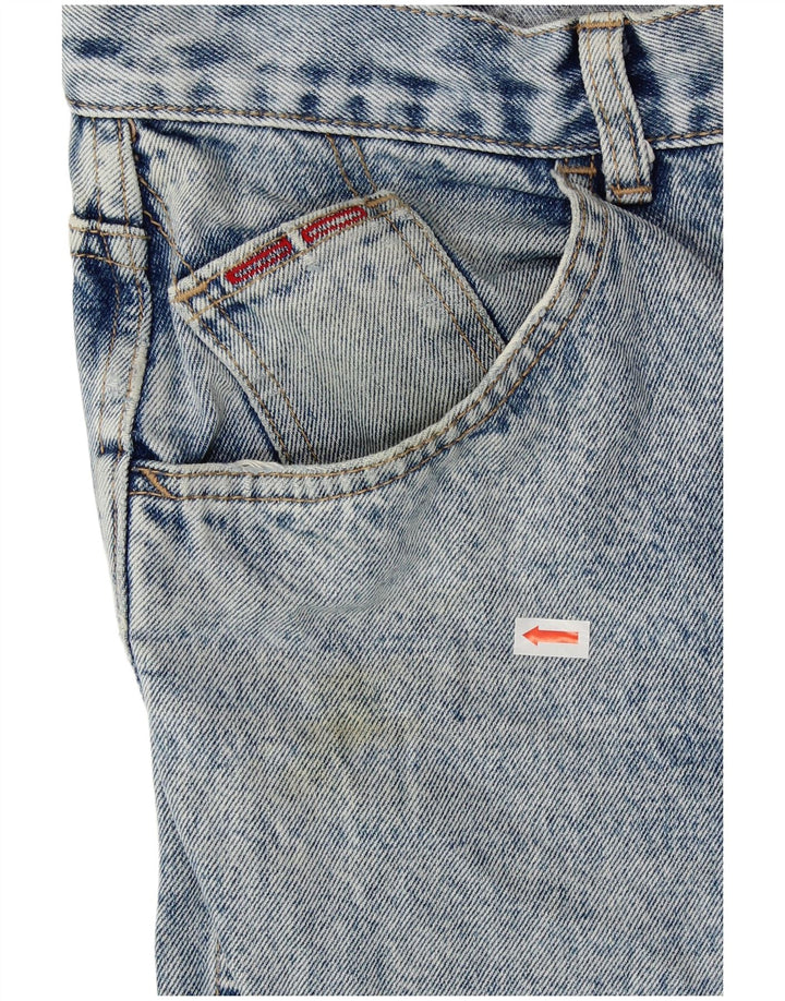 Jeans cônicos masculinos VINTAGE W33 L30 algodão azul