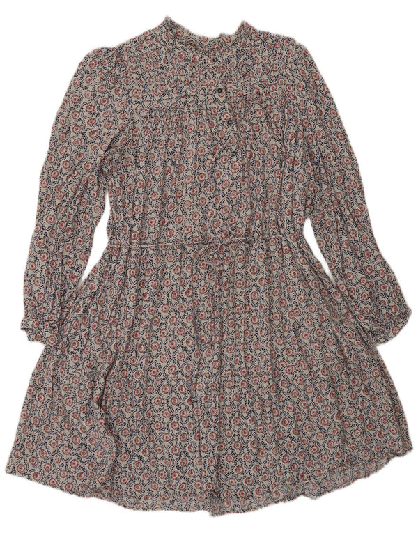Vestido feminino Marks & Spencer em camadas Reino Unido 16 grande boêmio multicolorido