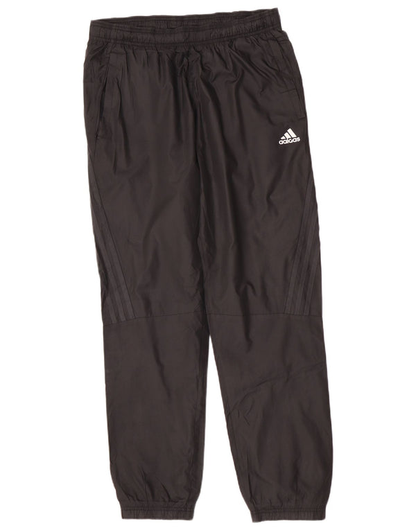Adidas Womens Primegreen Calças de treino Joggers UK 14 Médio Preto