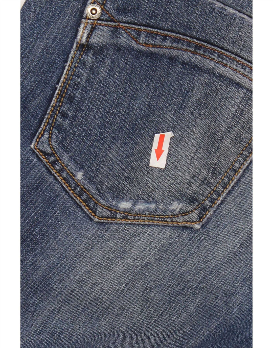 Jeans retos femininos Tommy Hilfiger W29 L30 azul