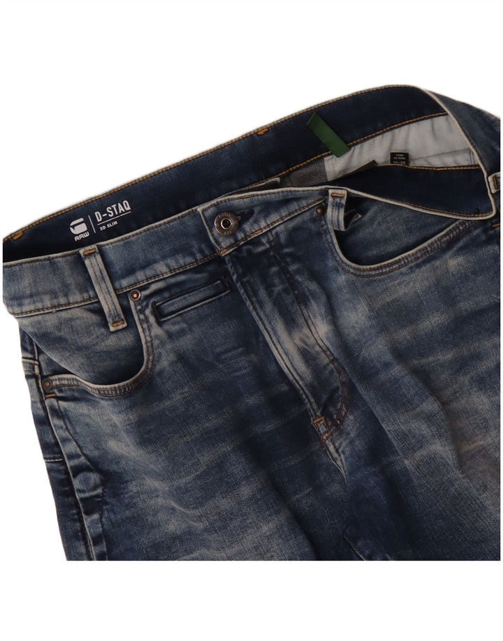 Jeans slim masculino G-STAR W32 L26 azul