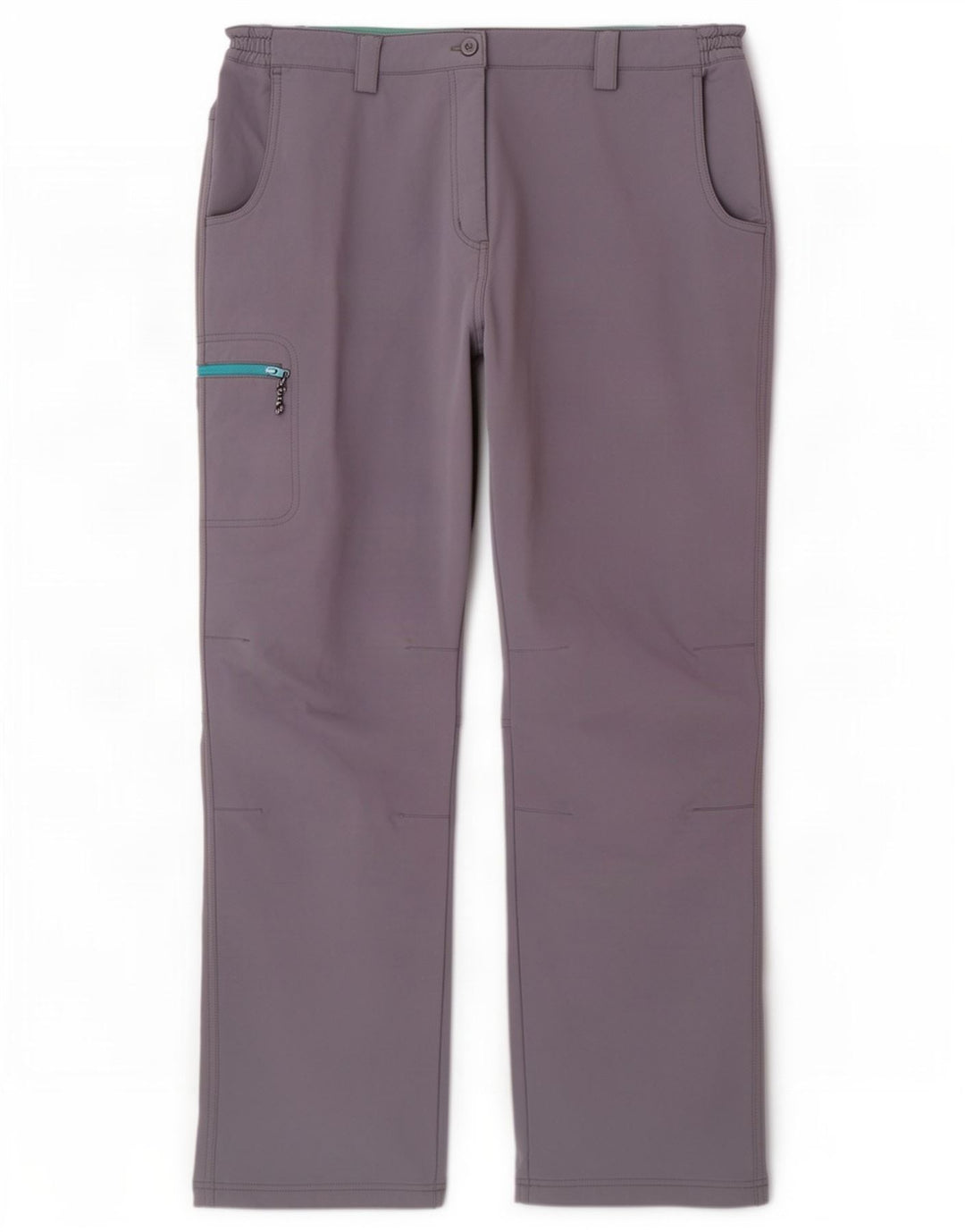 Calça cargo feminina para caminhada Mountain Warehouse UK 16 grande cinza nylon