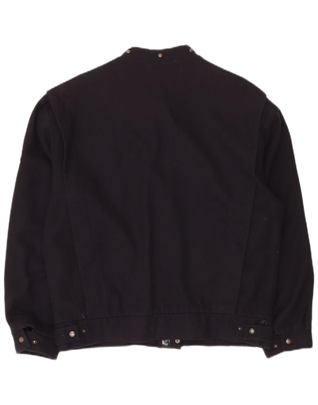 Jaqueta utilitária masculina Navigare UK 42 XL lã azul marinho