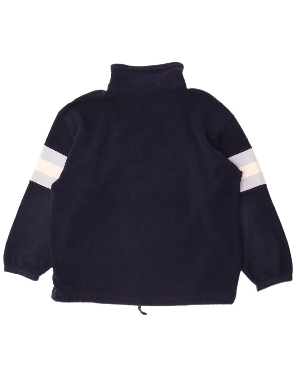 Jumper masculino de lã com ajuste solto gráfico Champion médio azul marinho colorblock