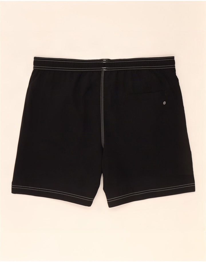 Shorts de natação masculino Lotto grande bloco colorido preto