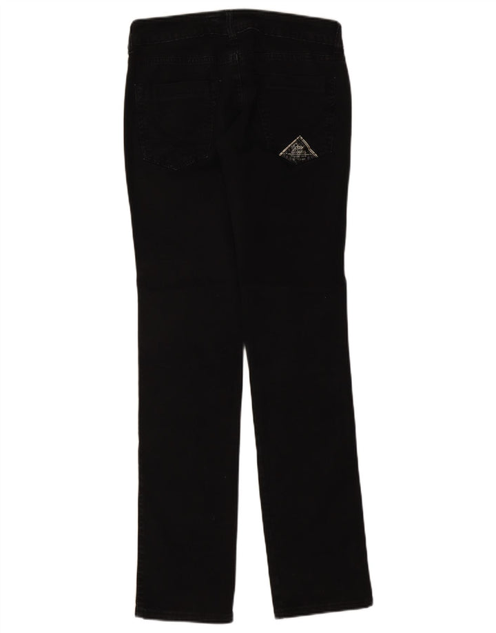 Calça jeans feminina Roy Rogers Seven Bell Slim W28 L33 preta