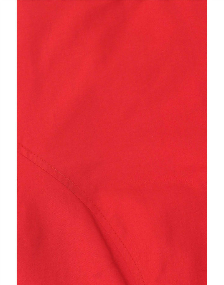 Jaqueta acolchoada com capuz masculina Rifle UK 44 2XL poliamida vermelha
