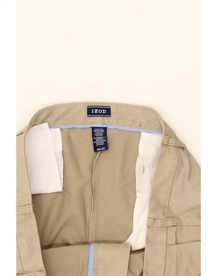 IZOD Mens Pegged Chino Trousers W44 L32 Beige Cotton Vintage Izod and Second-Hand Izod from Messina Hembry 