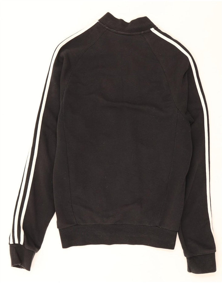 Jaqueta Adidas Mens Treino Top Pequeno Algodão Preto