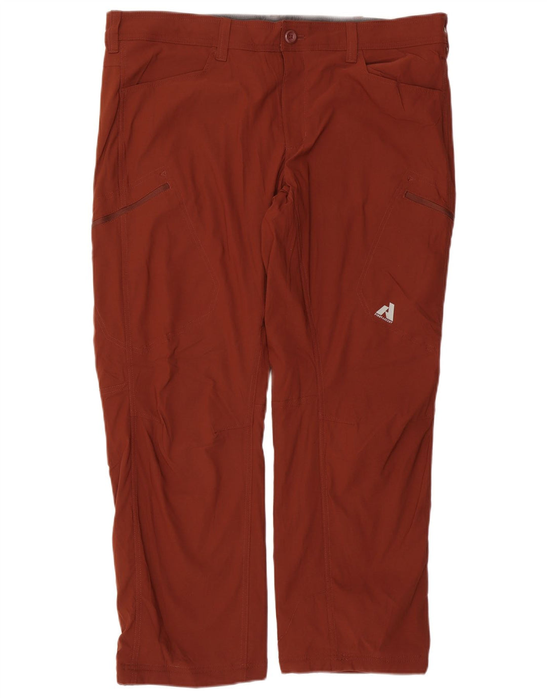 Calça cargo reta masculina Eddie Bauer W40 L30 marrom nylon
