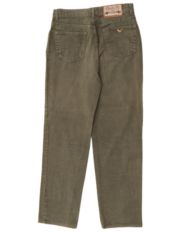 Wampum Mens Tapered Jeans IT 48 Médio W30 L32 Algodão Verde