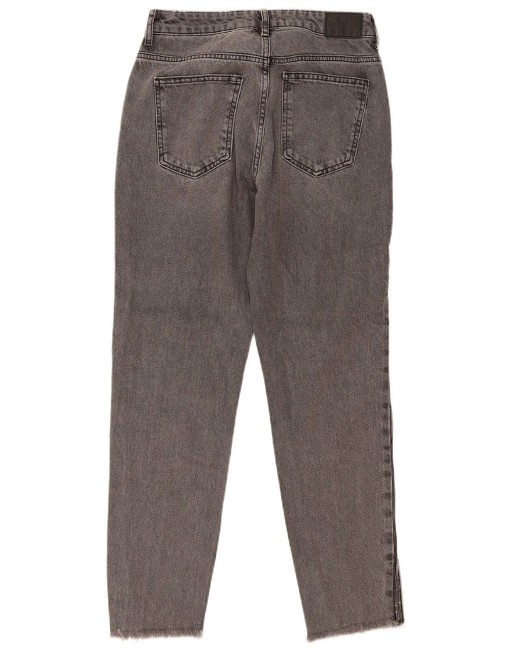 Zara Jeans Slim Feminino EU 38 Pequeno W28 L28 Cinza