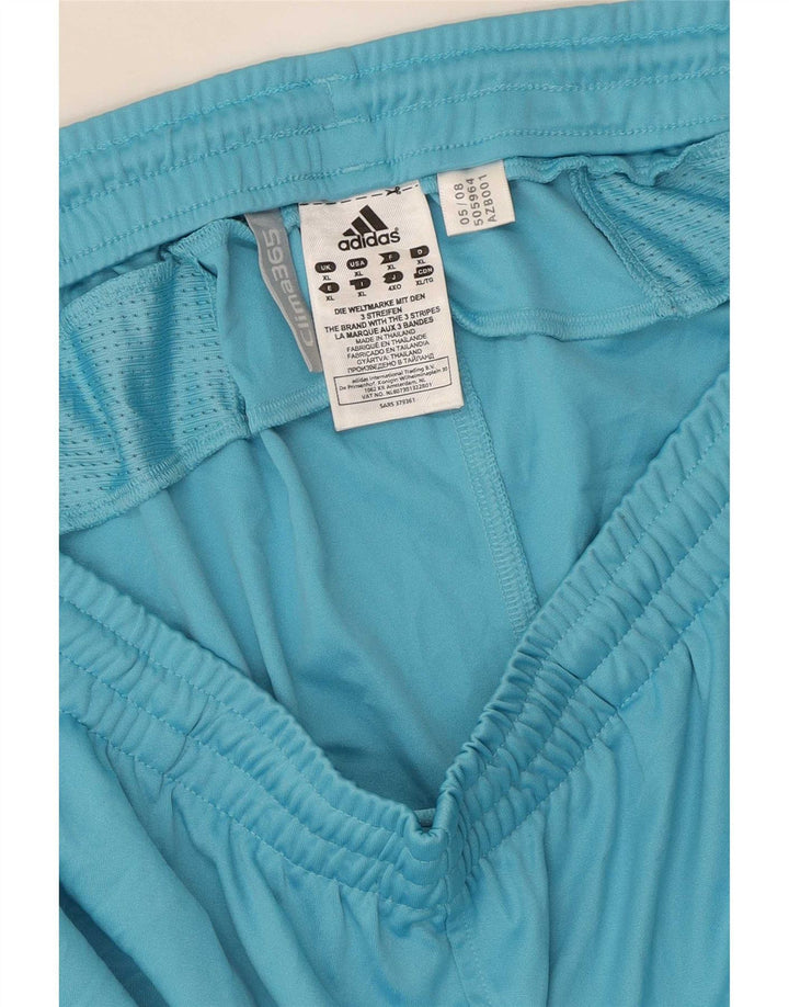 Adidas Masculino Climacool Sport Shorts XL Azul Colorblock Poliéster