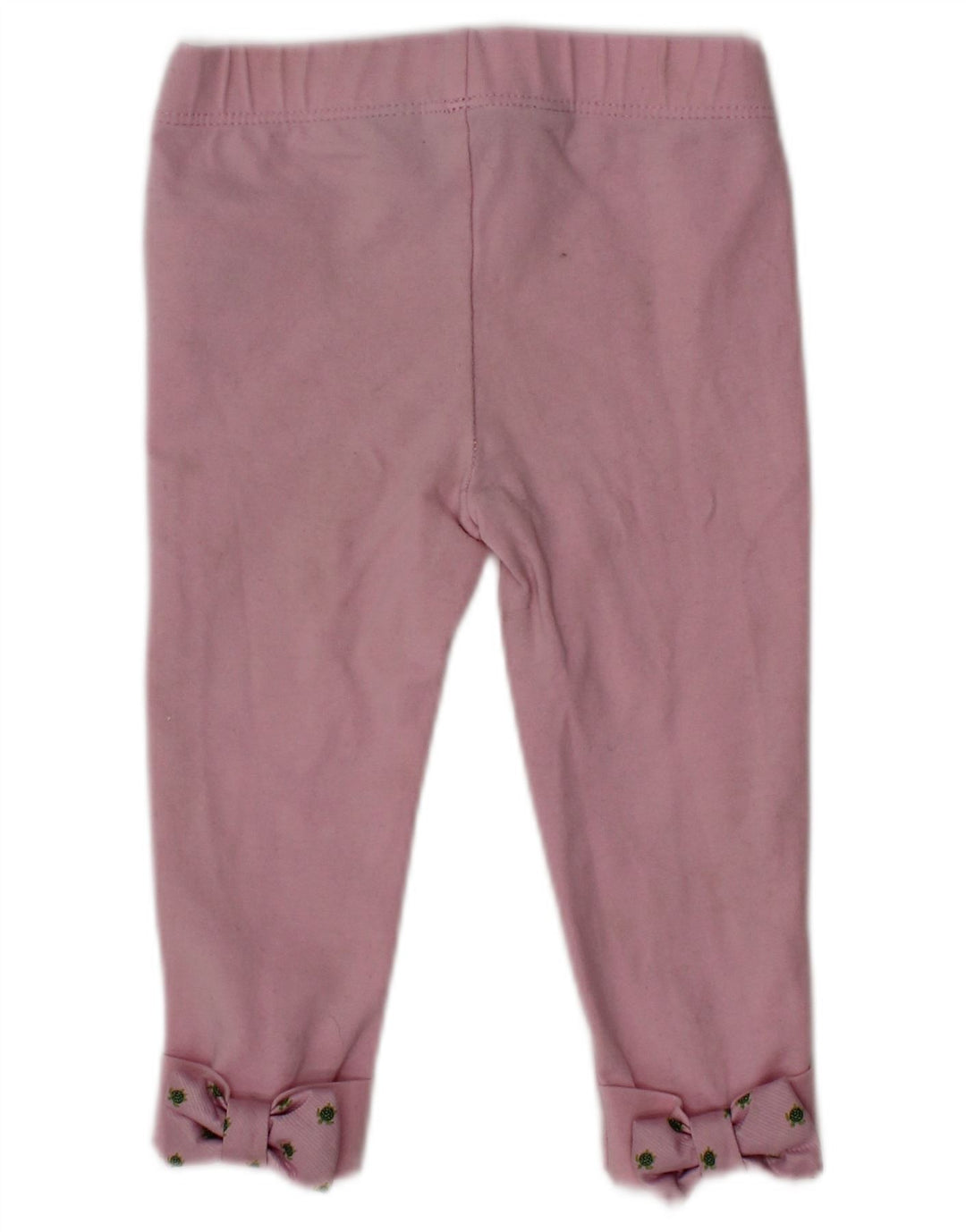 Leggings RALPH LAUREN para meninas de 9 a 12 meses de algodão rosa