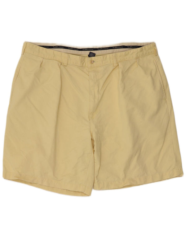 Polo Ralph Lauren Masculino Pegged Chino Shorts W42 2XL Algodão Amarelo
