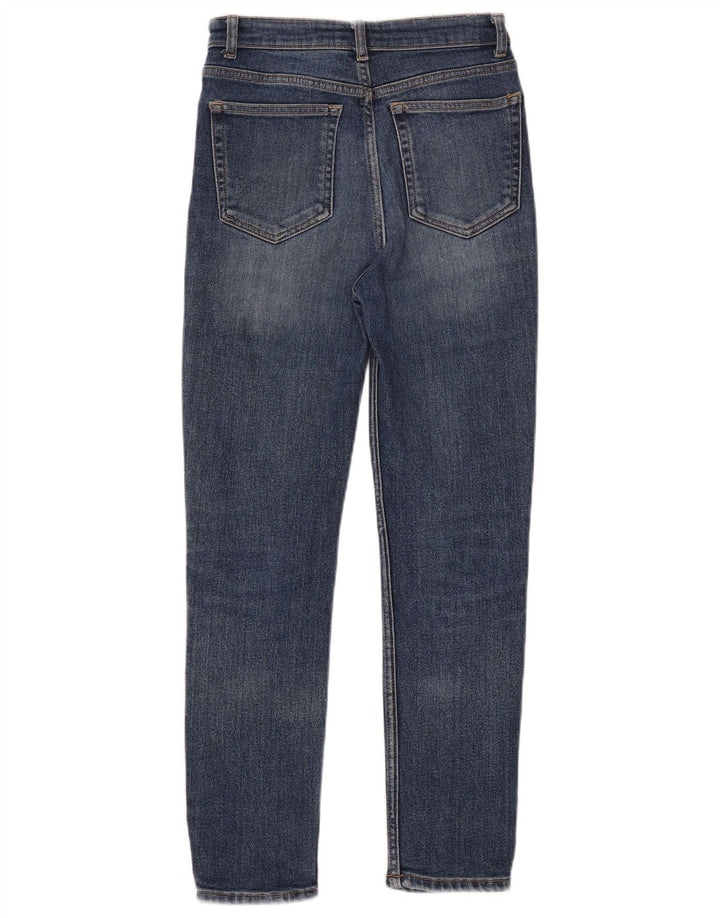 ZARA Jeans Slim Feminino EU 36 XS W26 L27 Azul