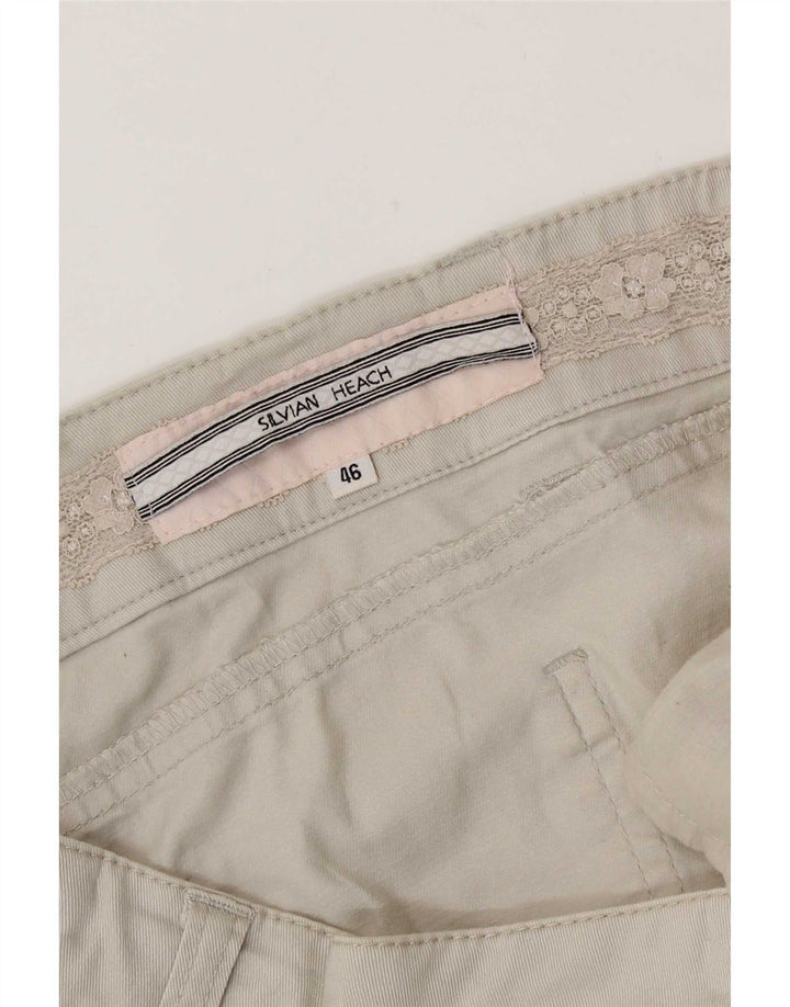 Shorts cargo feminino Silvian Heach IT 46 grande W34 bege