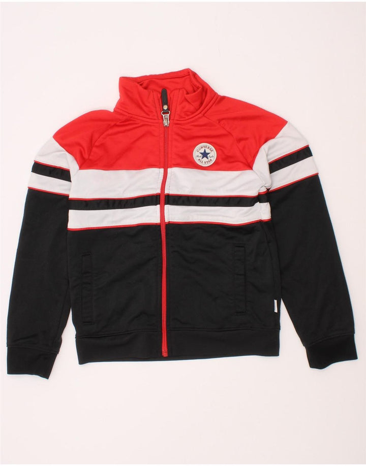 Jaqueta Converse Meninos Treino Top 5-6 Anos Multicolorido Colorblock