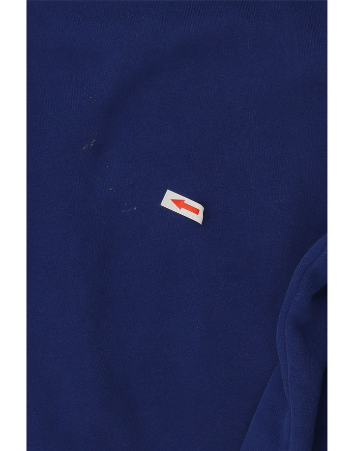 Puma moletom gráfico masculino jumper 2XL azul colorblock algodão