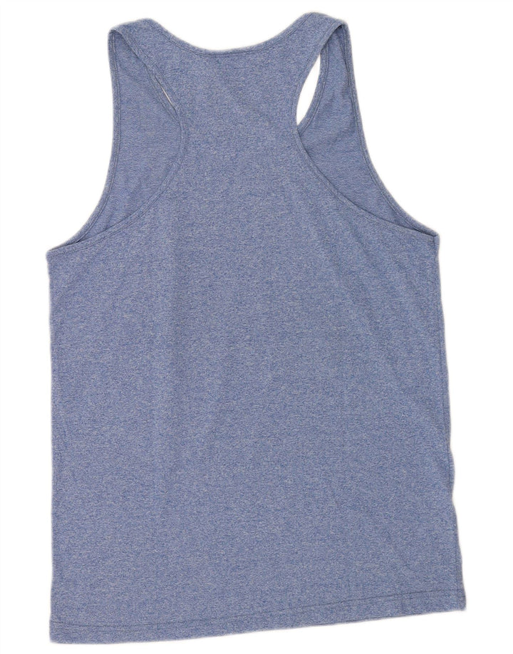Asics Masculino Graphic Vest Top XL Azul Algodão