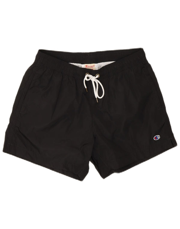 Shorts de natação masculino Champion médio preto poliéster