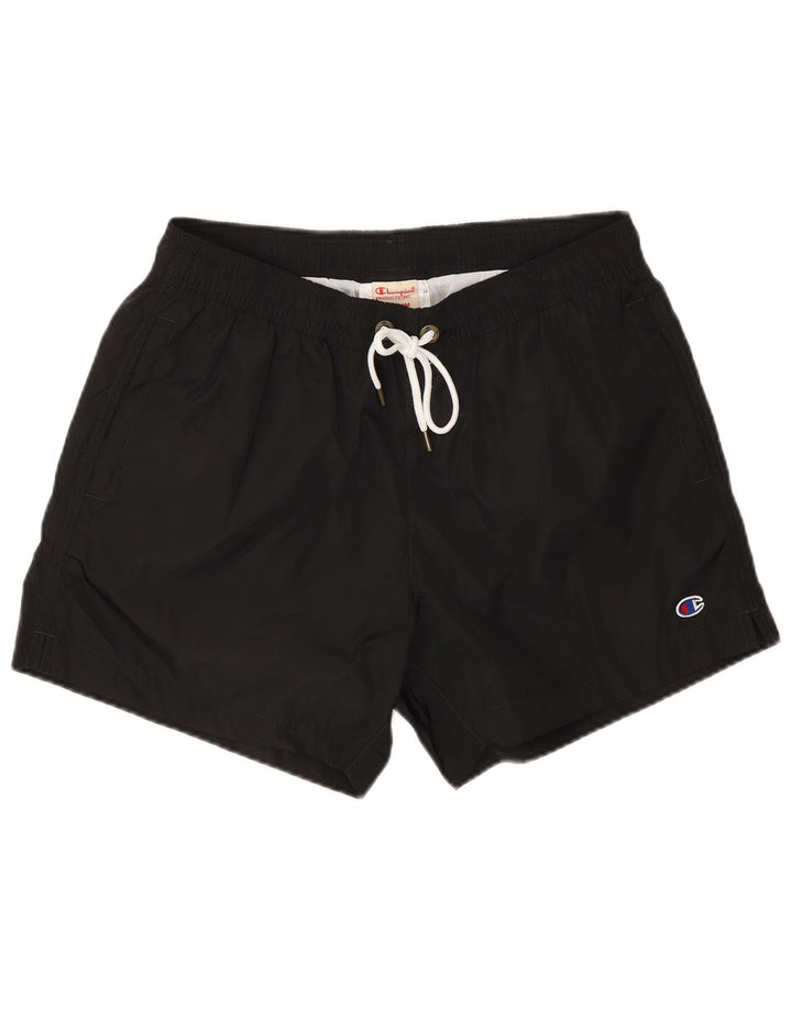 Shorts de natação masculino Champion médio preto poliéster