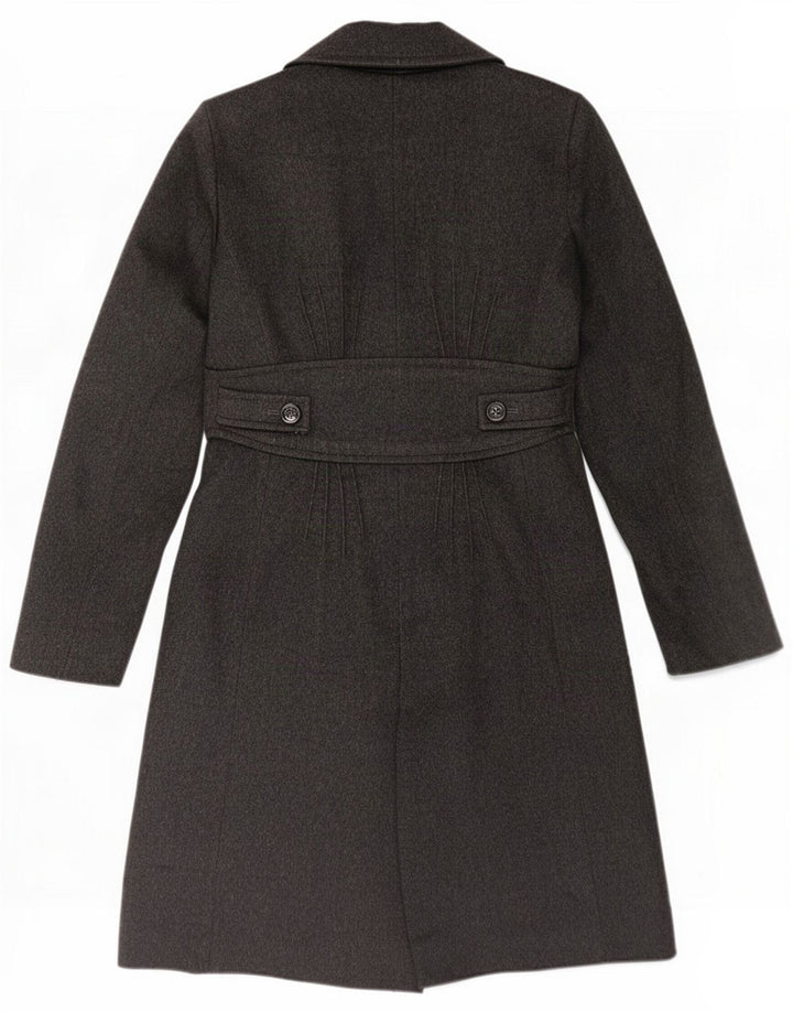 Zara Womens Trench Coat UK 10 Small Grey