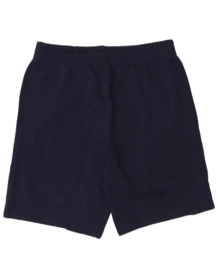 Diadora Mens Sport Shorts Médio Azul Marinho Algodão