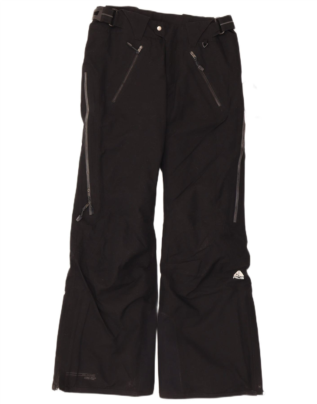 Calças de esqui femininas Nike UK 6 XS poliéster preto