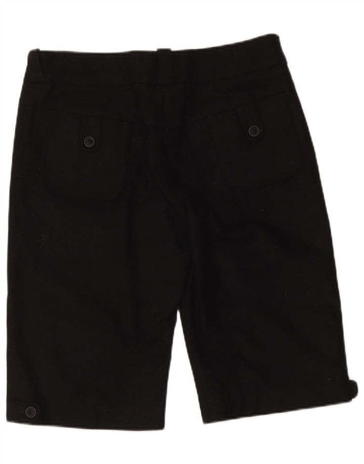 Shorts feminino casual Ted Baker tamanho 3 médio W34 poliéster preto