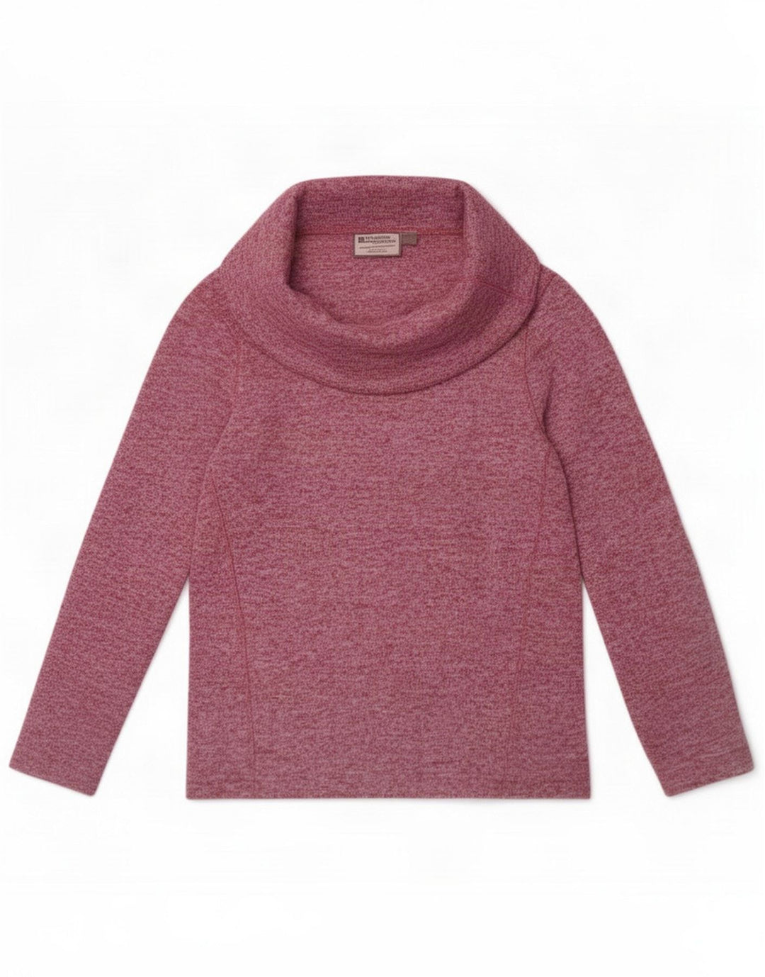 Mountain Warehouse Suéter feminino com gola redonda Reino Unido 12 rosa médio