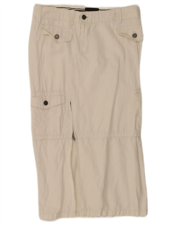 Saia cargo feminina Calvin Klein W30 médio branco