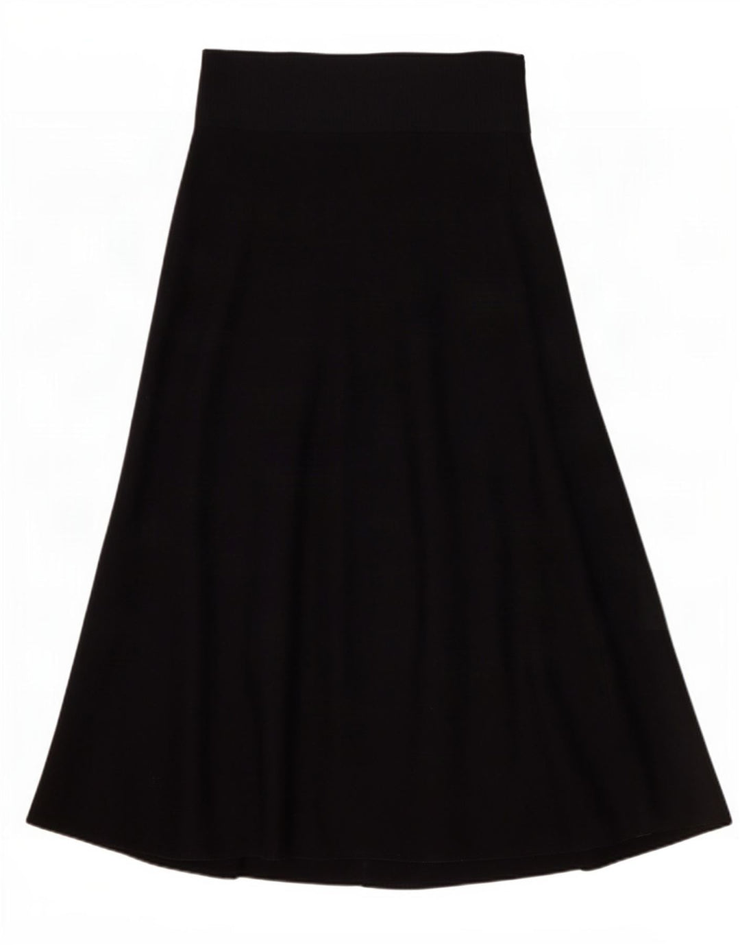Cos Saia maxi feminina de malha pequena W27 lã azul marinho