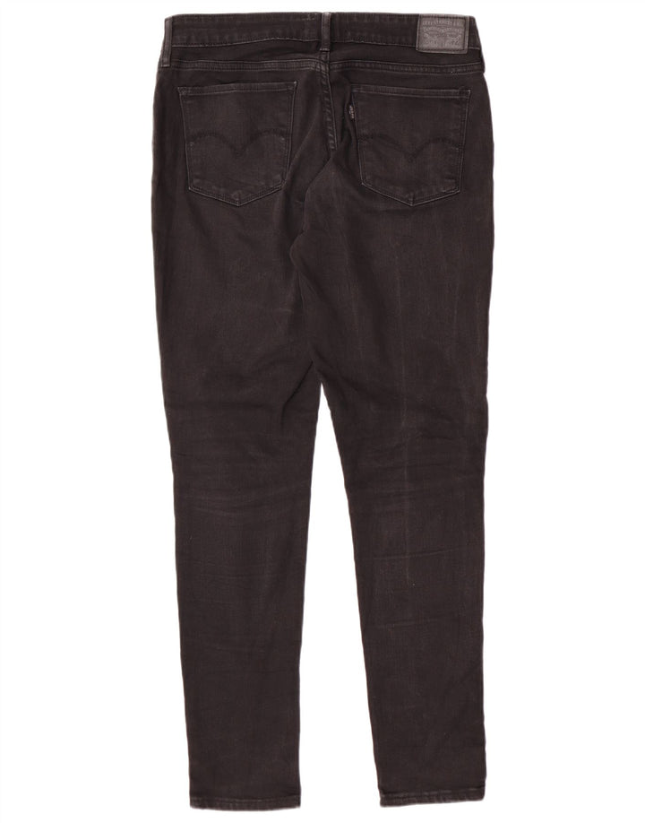 Calça jeans feminina LEVI'S 711 skinny W30 L30 algodão preto