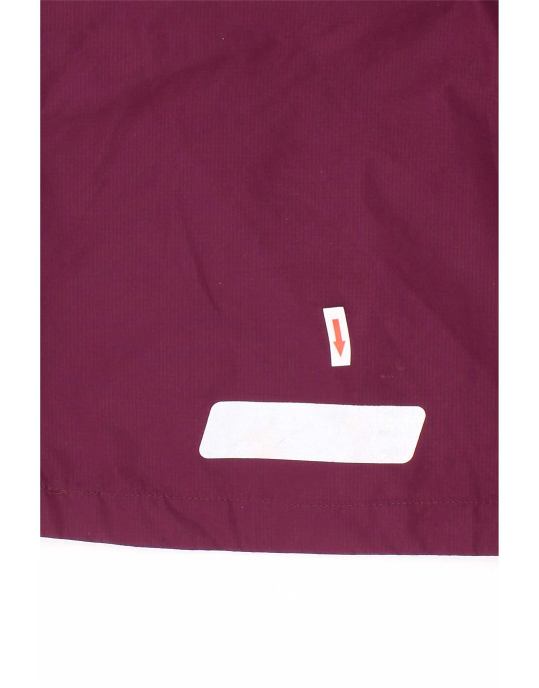 Jaqueta de chuva com capuz para meninas Berghaus 5-6 anos poliéster colorblock marrom