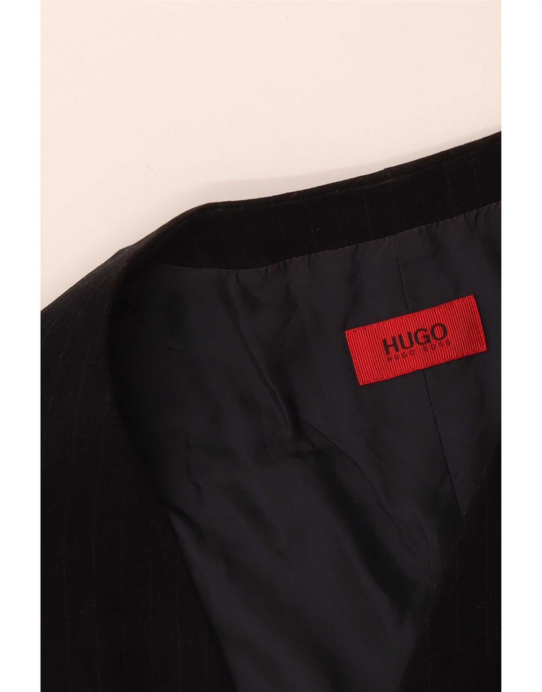 Colete masculino Hugo Boss pequeno azul marinho