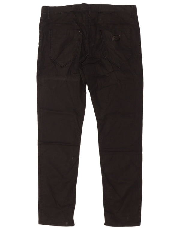 Antony Morato Mens Slim Jeans W36 L33 Algodão Preto