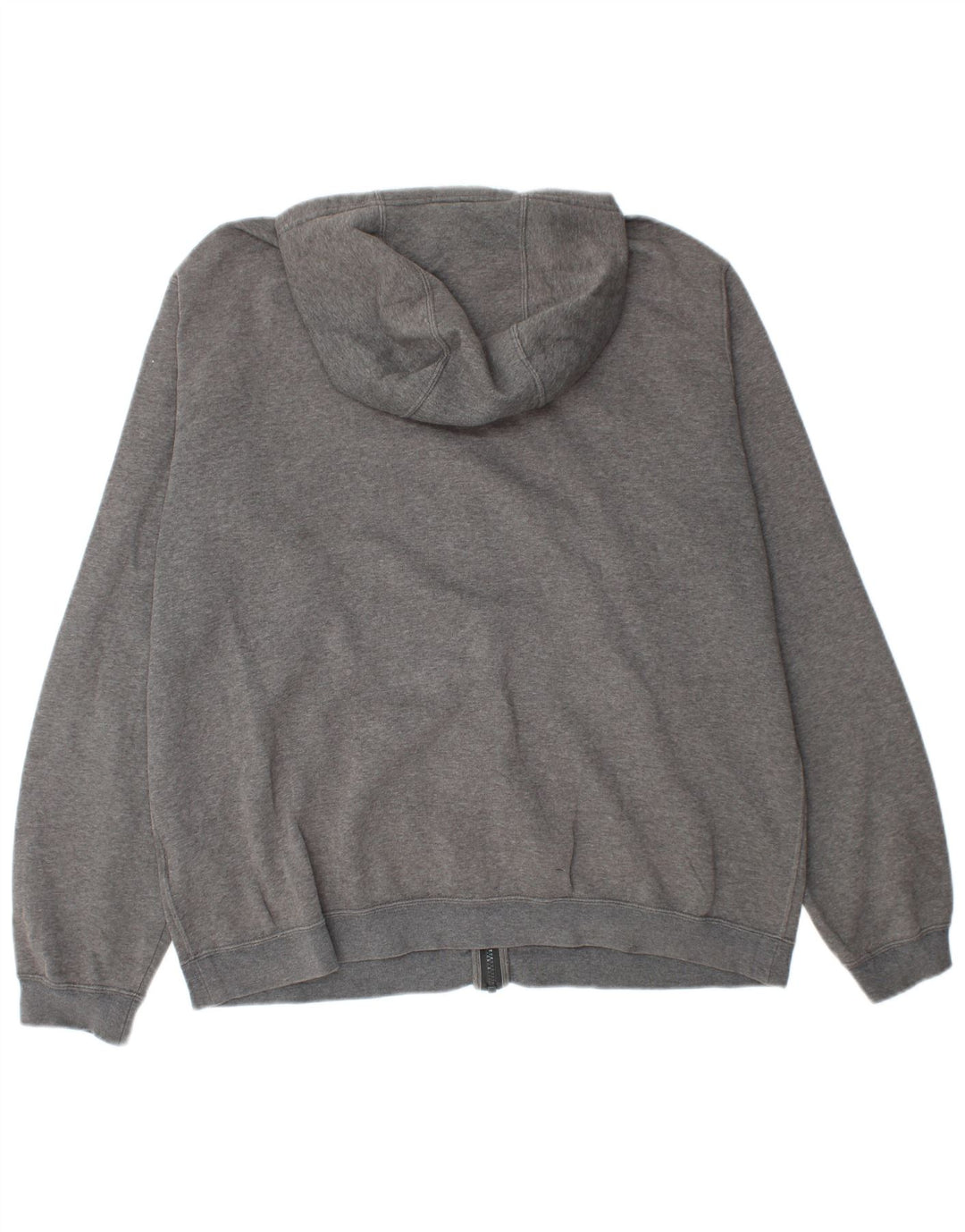 Suéter masculino NIKE com capuz e zíper XL cinza algodão