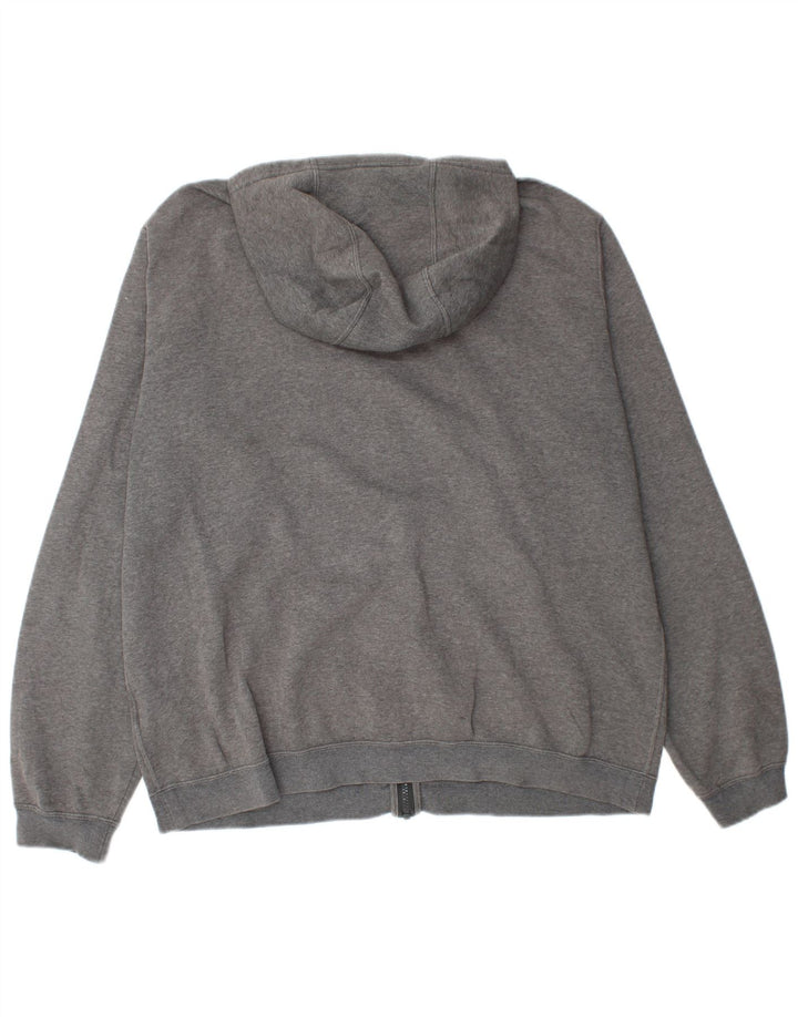 Suéter masculino NIKE com capuz e zíper XL cinza algodão