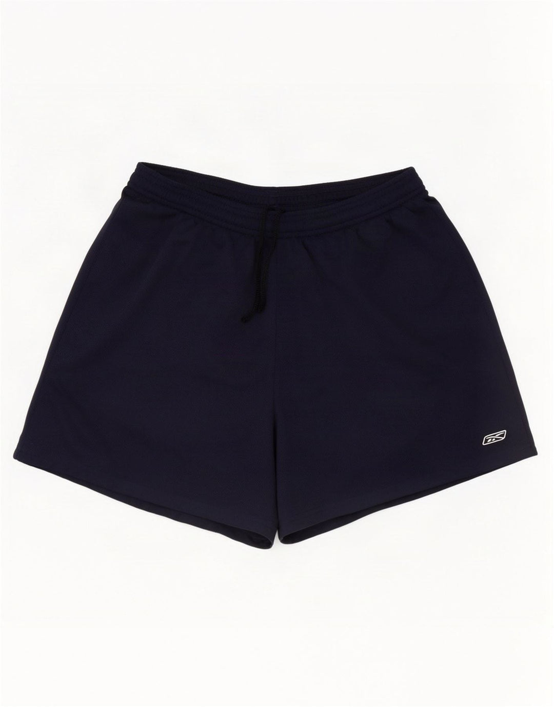 Shorts esportivos masculinos Reebok médio azul marinho poliéster