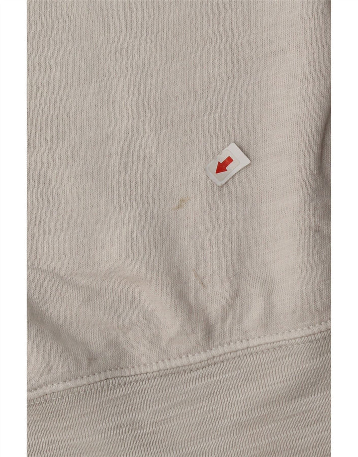 Suéter feminino Marks & Spencer UK 16 grande bloco colorido branco