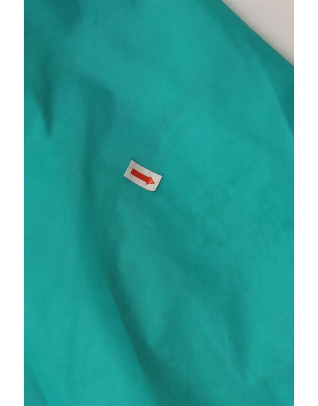 Jaqueta de chuva masculina J Jeantex com capuz UK 38 poliamida colorblock verde médio