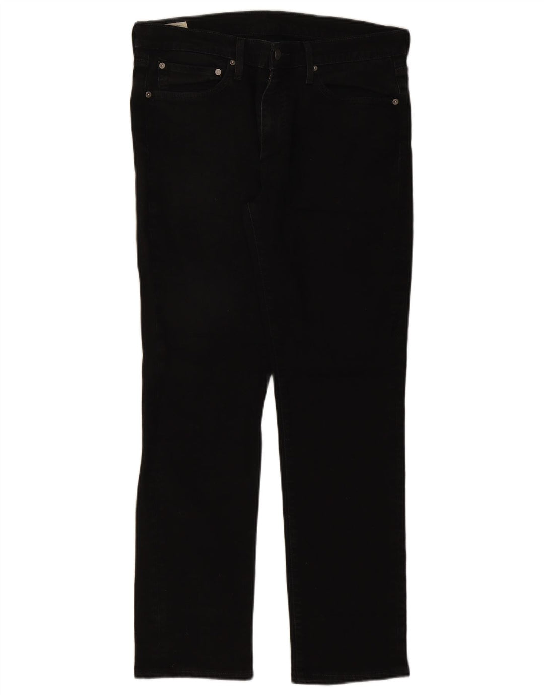 LEVI'S Masculino 511 Slim Jeans W36 L32 Algodão Preto